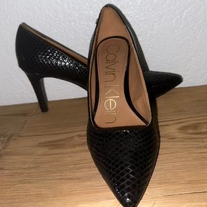 Calvin Klein black heels size 6.5